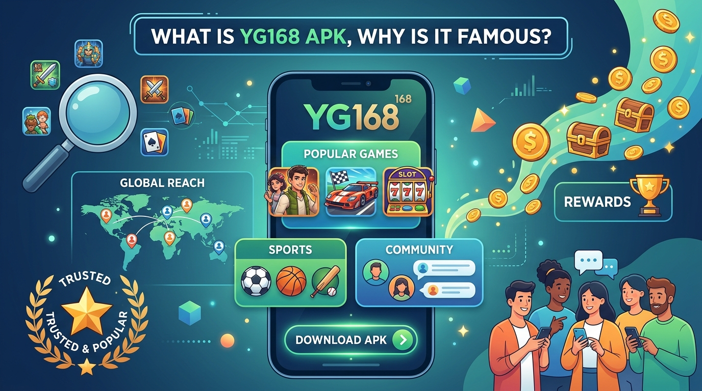 YG168 APK ဆိုတာဘာလဲ၊ ဘာကြောင့် နာမည်ကြီးတာလဲ။