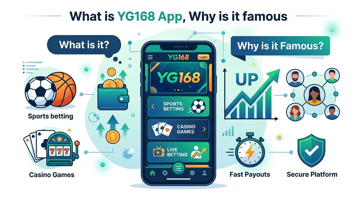 YG168 App Bet ဆိုတာဘာလဲ၊ ဘာကြောင့် နာမည်ကြီးတာလဲ