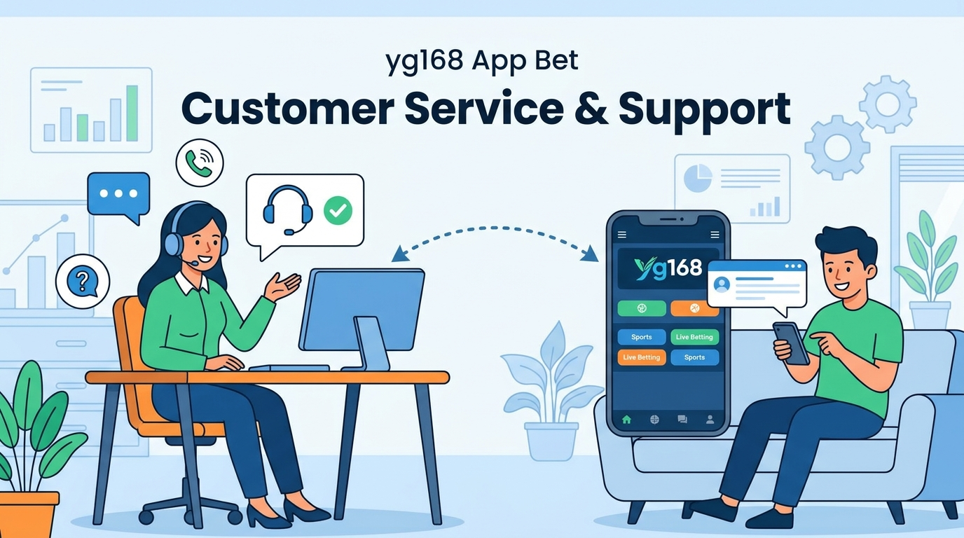 YG168 App Bet ဖောက်သည်ဝန်ဆောင်မှုနှင့် ပံ့ပိုးမှု