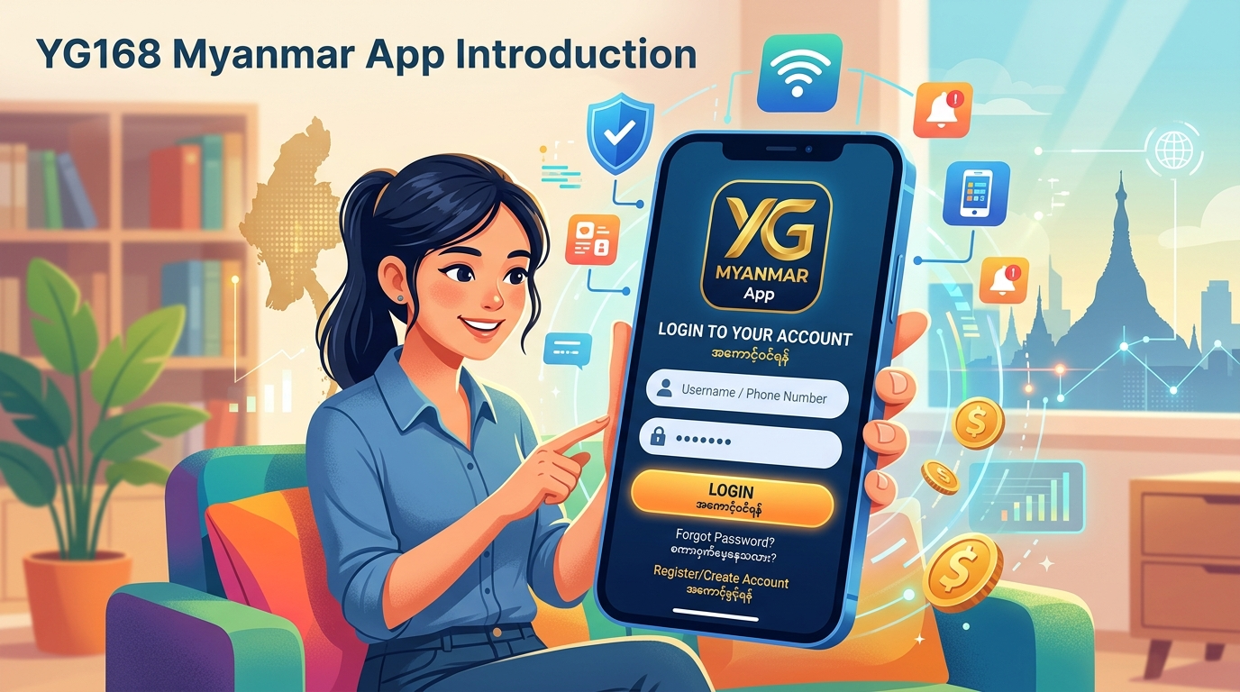 YG168 Myanmar အက်ပလီကေးရှင်း မိတ်ဆက်