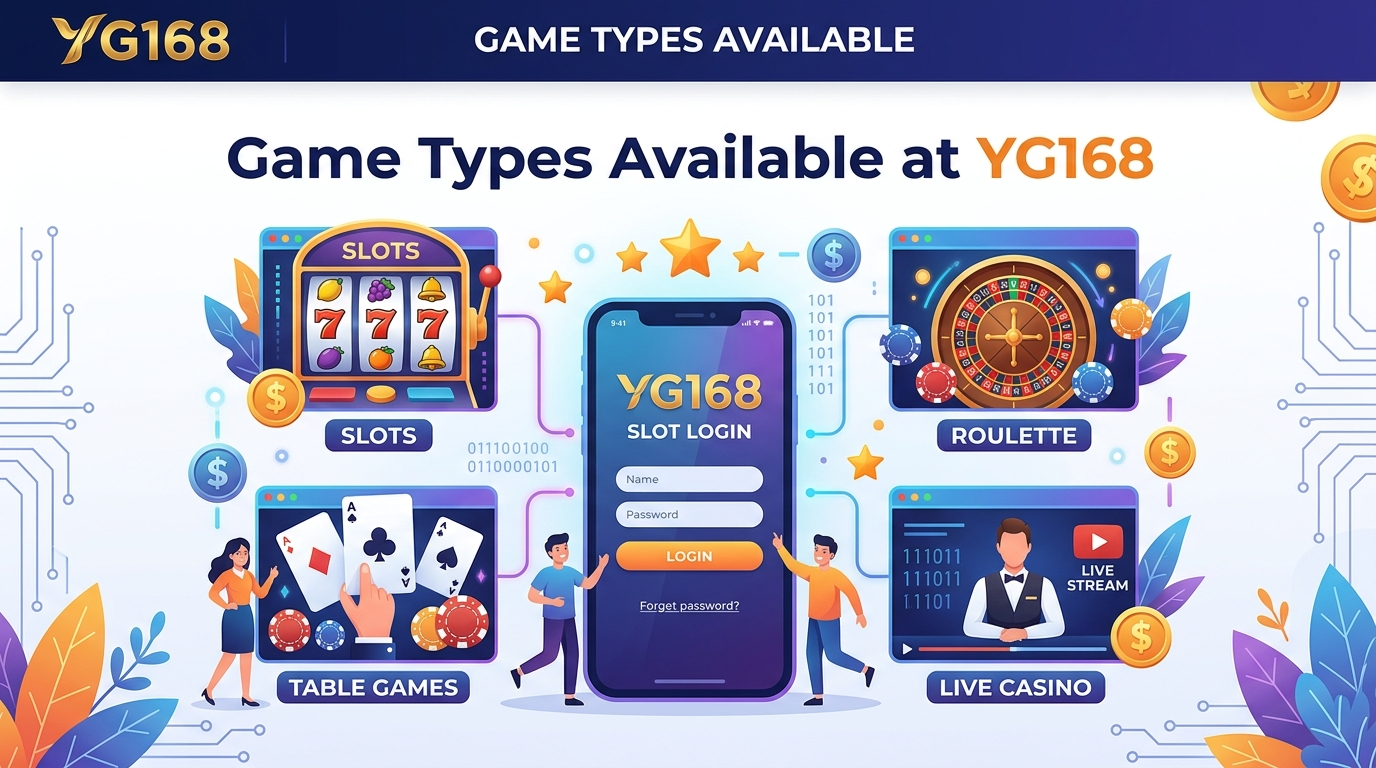 YG168 Slot Login - YG168 Slot ဆိုတာ ဘာလဲ။ ဘာကြောင့် ရွေးချယ်သင့်တာလဲ။